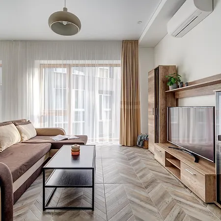 Cohost I New Basteja Life W-garage Prkg & Self Check-in Vilnius